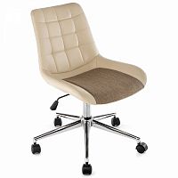 кресло компьютерное marco beige fabric бежевое в Чите