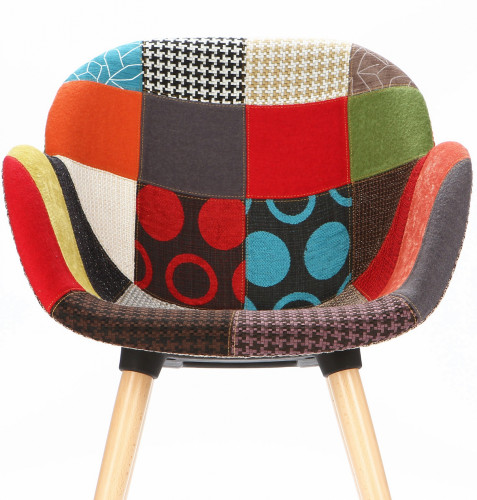 стул patchwork (eames style) разноцветный в Чите