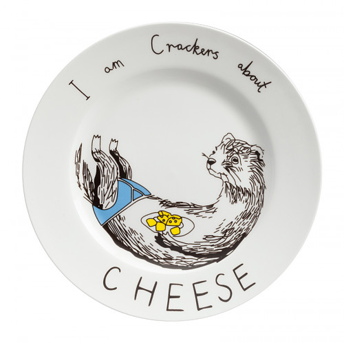 тарелка i am crackers about cheese в Чите