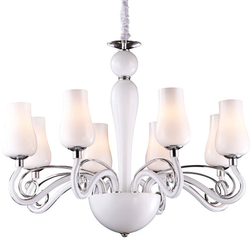 подвесная люстра arte lamp biancaneve a8110lm-8wh в Чите