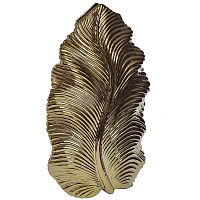 ваза leaf золотая 25.5*12*44.5 в Чите