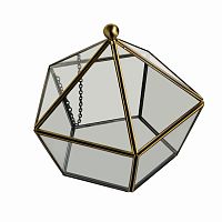 флорариум стеклянный в винтажном стиле diamond shape в Чите