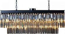люстра odeon l110 black&glass чёрная, прозрачная в Чите