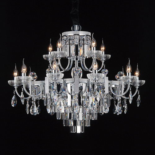 люстра md103901-19a от illuminati хром в Чите