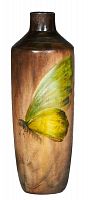 ваза настольная fresco yellow butterfly в Чите