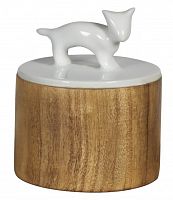 ваза настольная guard cat wood small в Чите